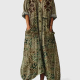 BOHOBREEZE™ Boho Stiilis Maxi Kleit
