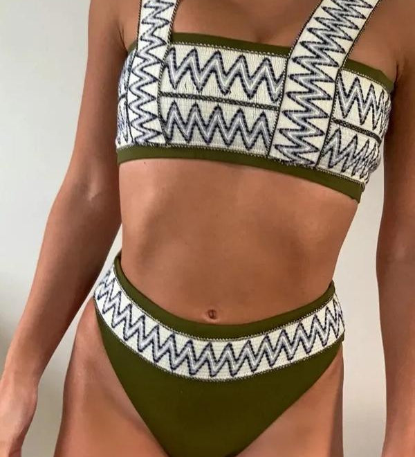 ZigZag Kaheosaline Bikiinikomplekt – Sportlik Elegants Rannapäevadeks