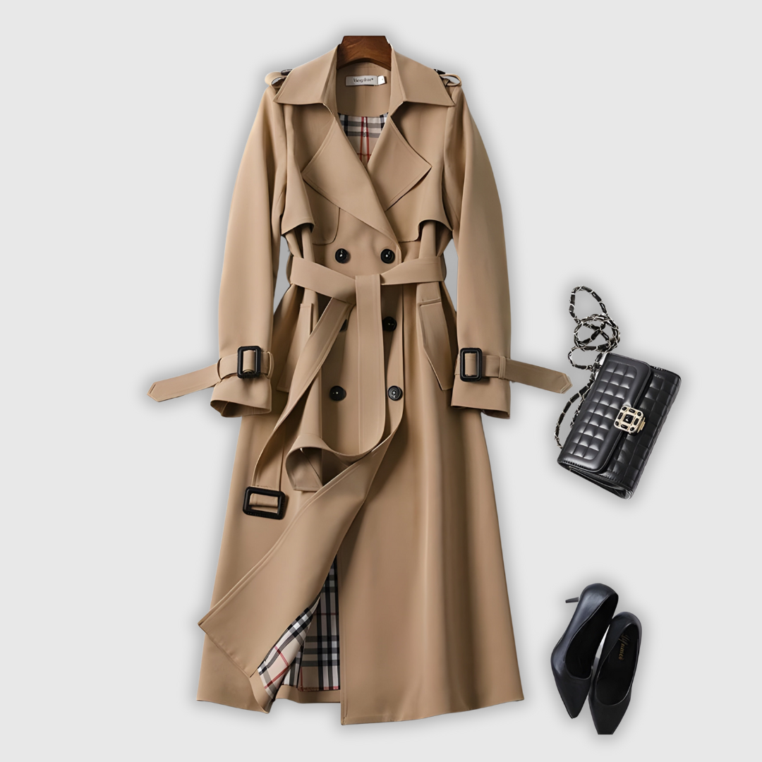 Kadri - Elegantne moderniseeritud trench-jakk ajatu siluetiga