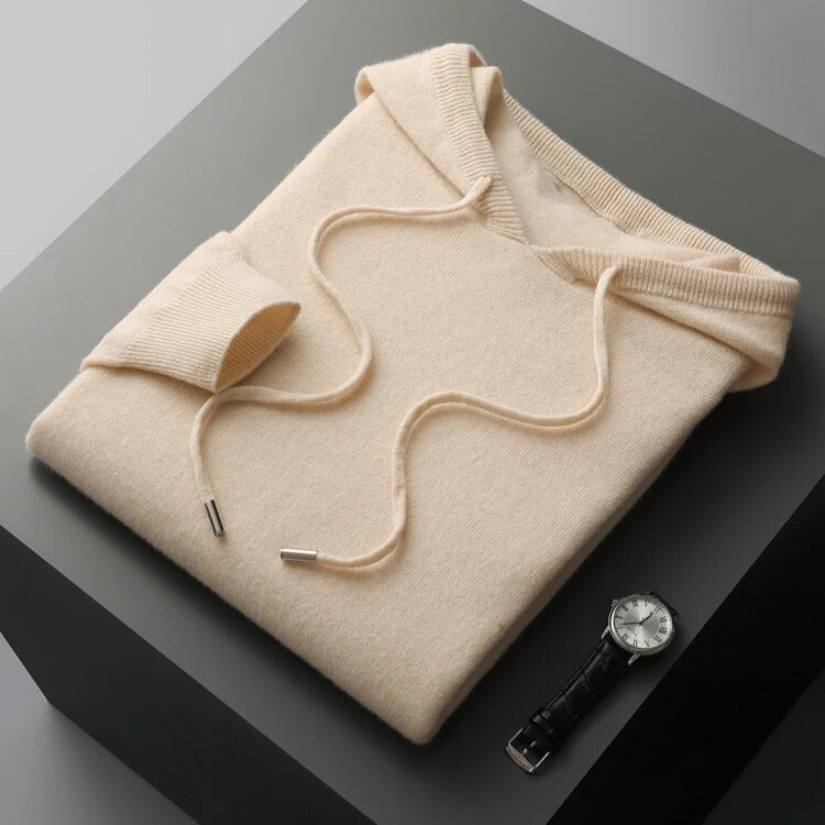 DUMONT LYON | MEESTELE PEHME JA ELEGANTNE KAPUUTSWEATER