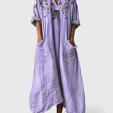 BOHOBREEZE™ Boho Stiilis Maxi Kleit