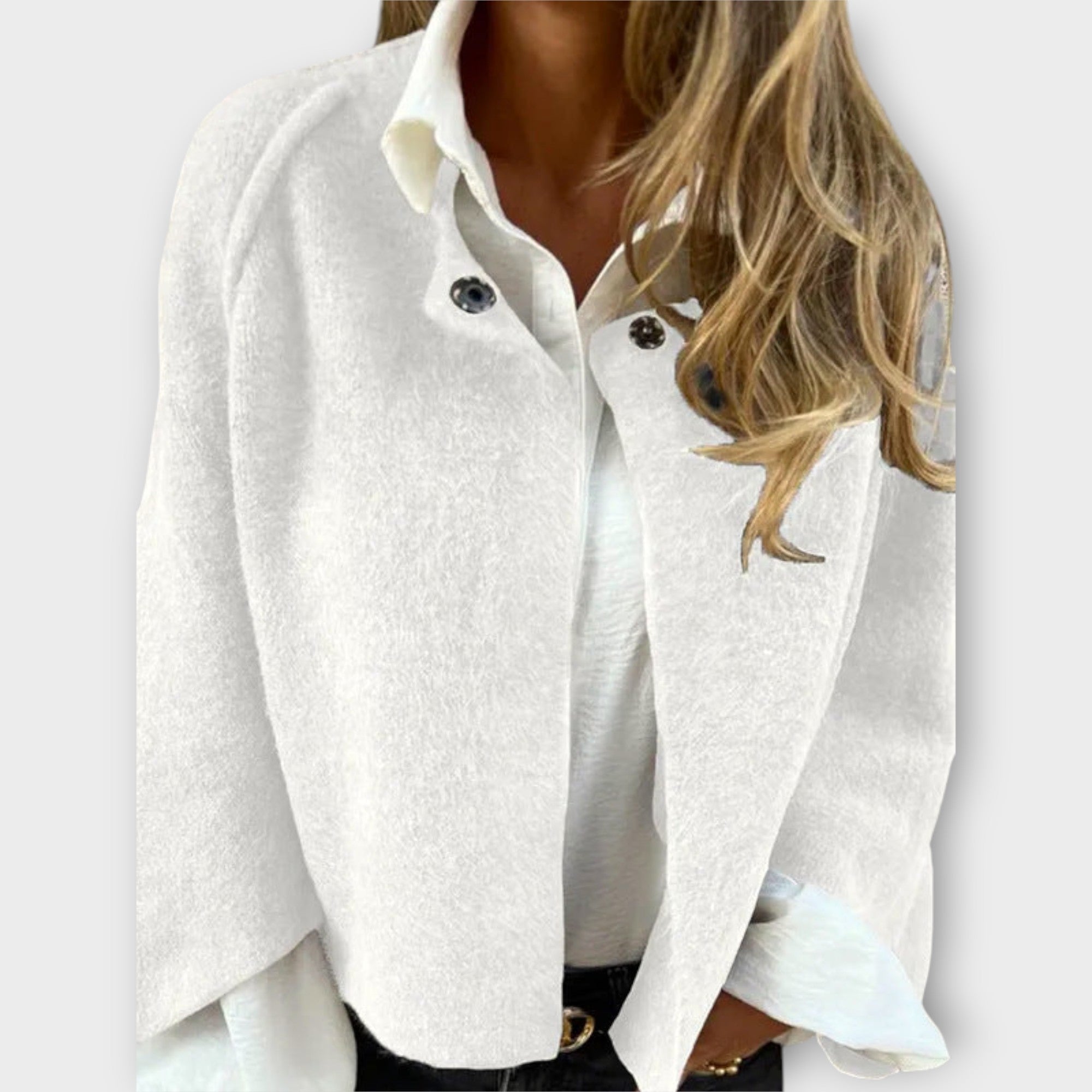 Leili - Elegantne kardigan minimalistliku disainiga