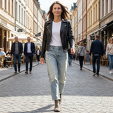 URBANDENIM™ Naiste Sirgelõikelised Teksad