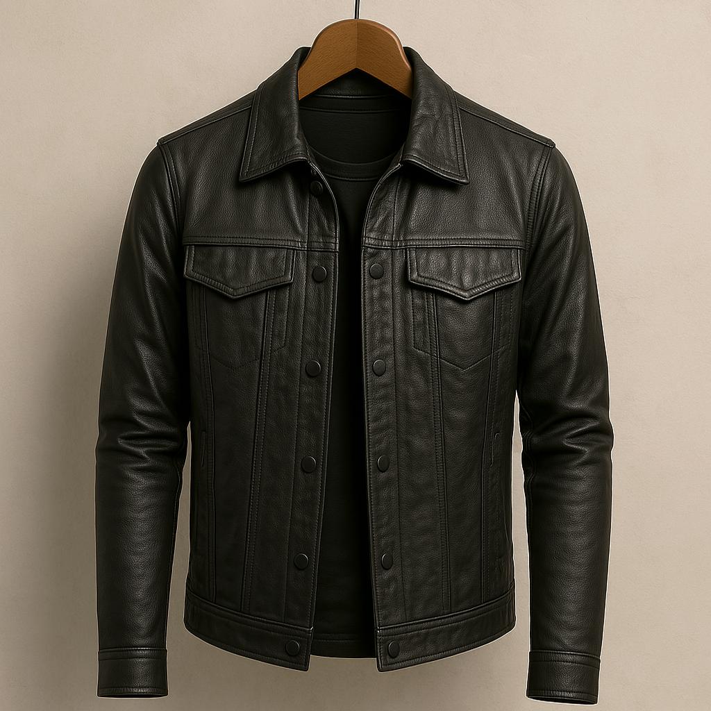 DUMONT LYON | MODERNNE NAHKJACKET RATTURI