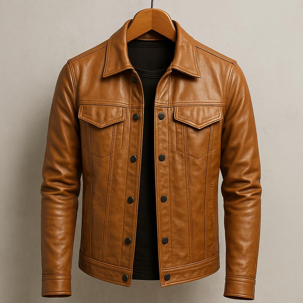 DUMONT LYON | MODERNNE NAHKJACKET RATTURI