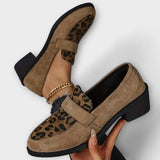 Camila - Elegantsed leopardimustriga jalanõud
