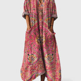 BOHOBREEZE™ Boho Stiilis Maxi Kleit