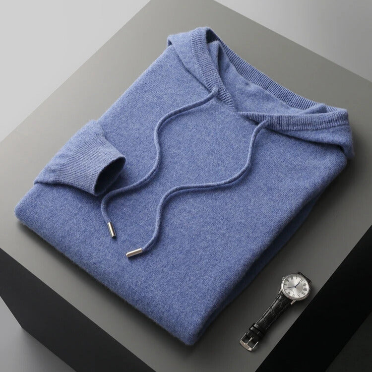 DUMONT LYON | MEESTELE PEHME JA ELEGANTNE KAPUUTSWEATER