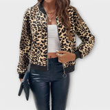 Raquel - Elegantne Leopardimustriga Jope