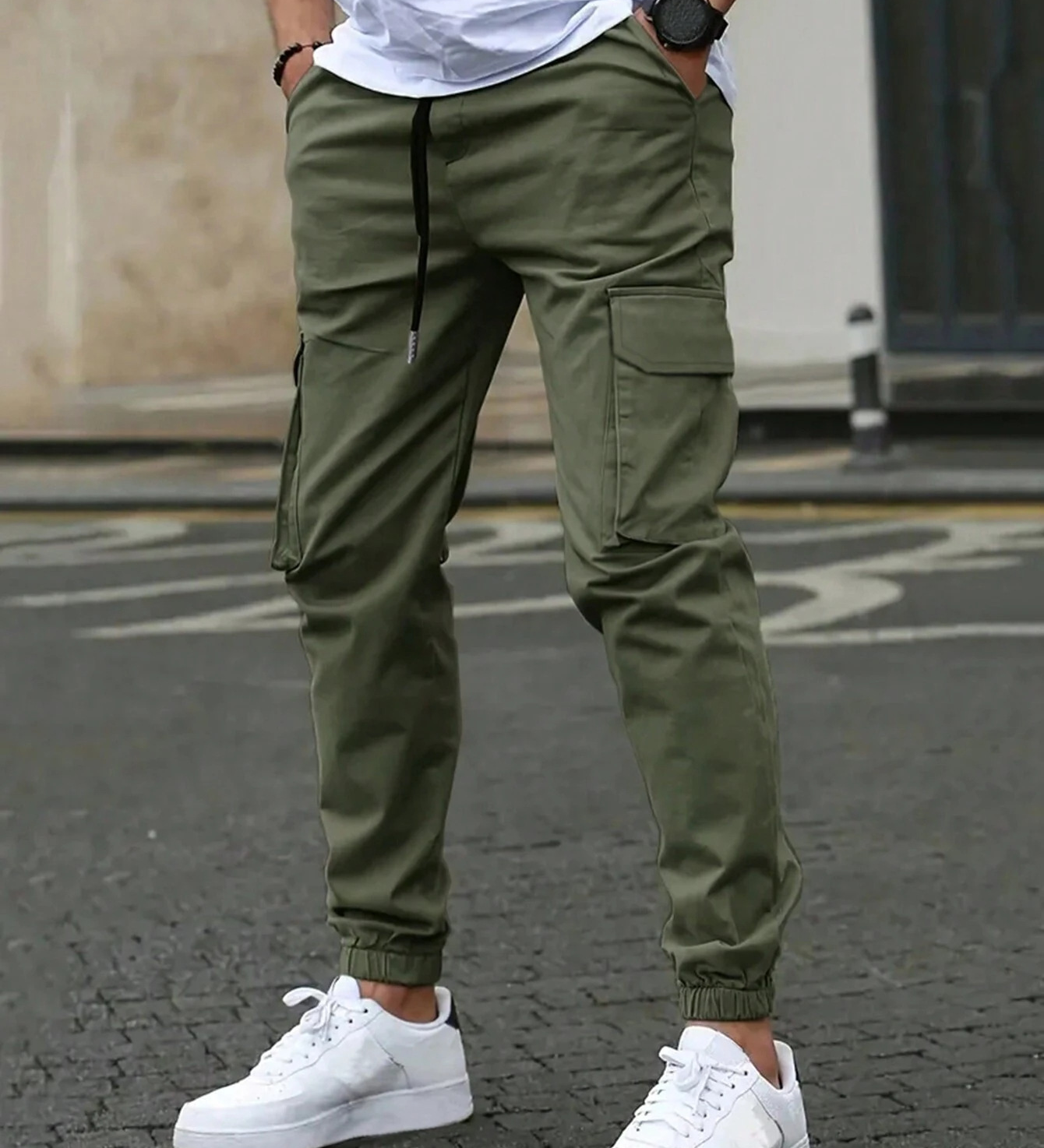 DAVIDE | MEESTELE CARGO JOGGER PÜKSID