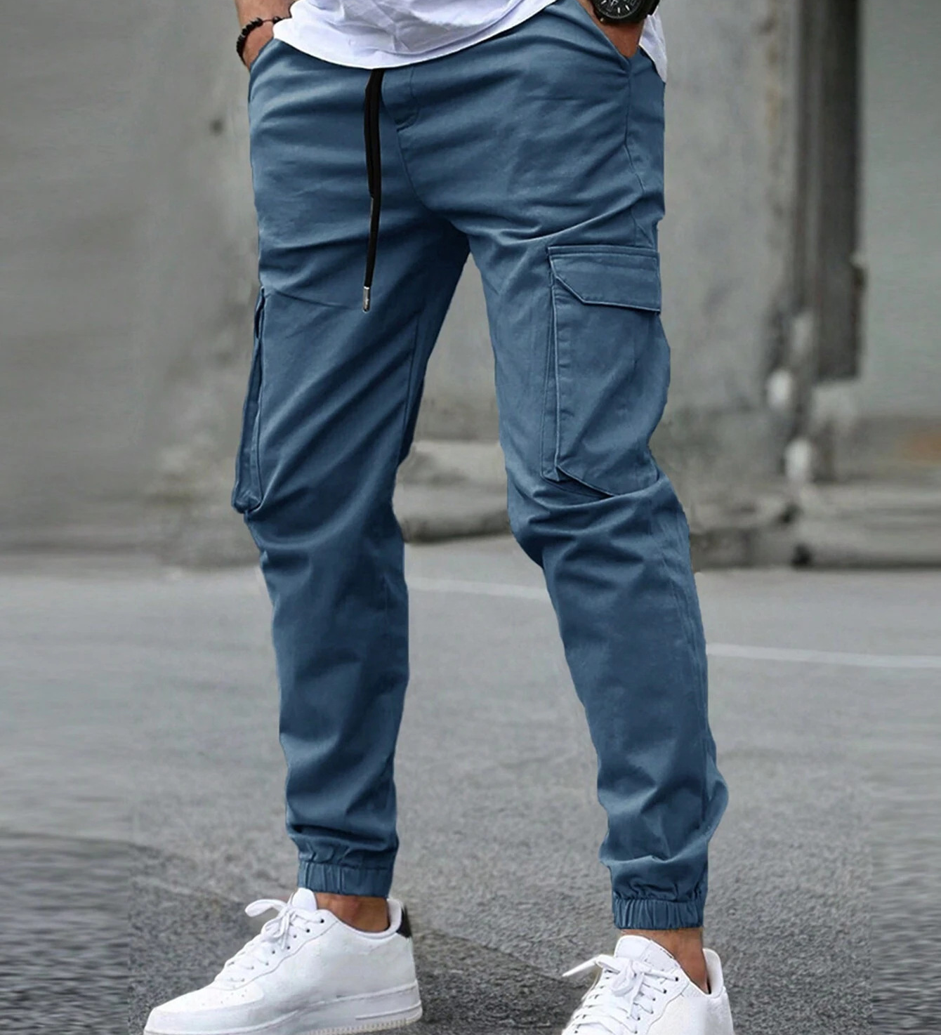 DAVIDE | MEESTELE CARGO JOGGER PÜKSID