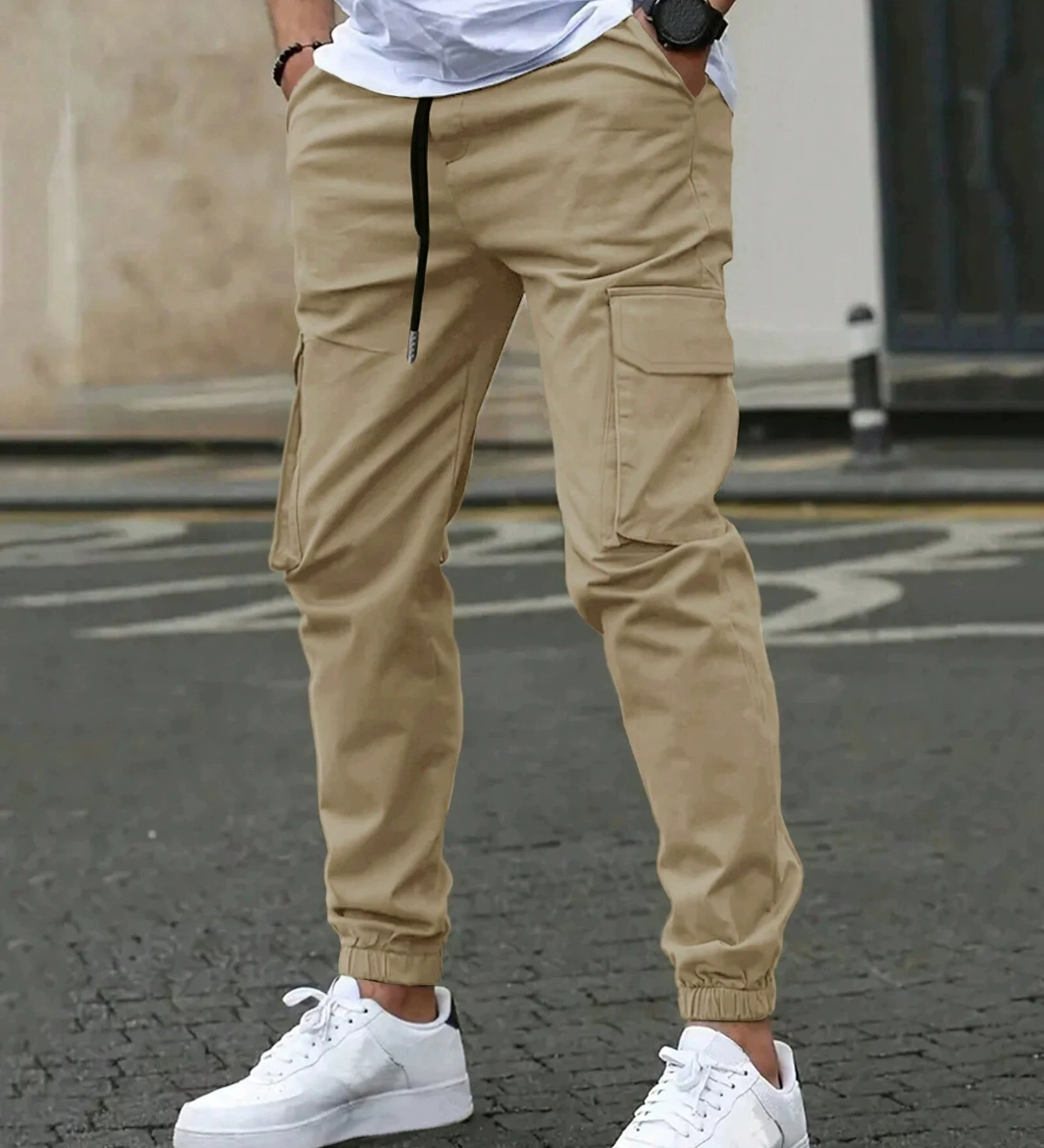 DAVIDE | MEESTELE CARGO JOGGER PÜKSID