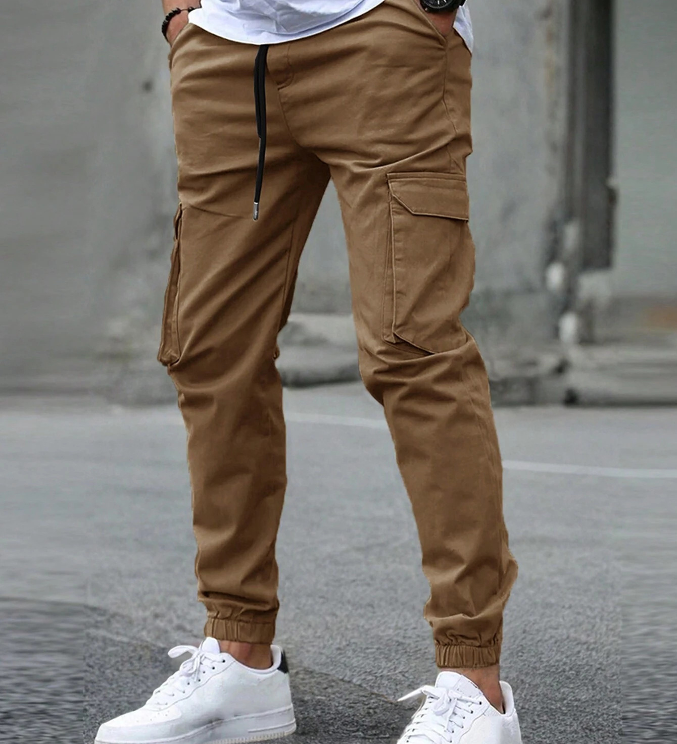 DAVIDE | MEESTELE CARGO JOGGER PÜKSID