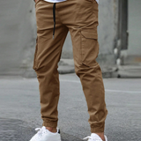 DAVIDE | MEESTELE CARGO JOGGER PÜKSID