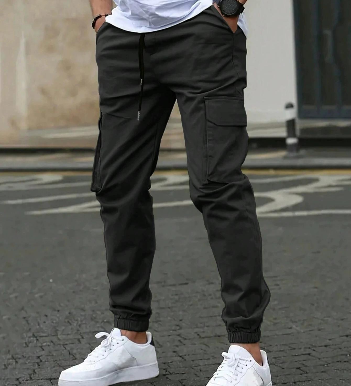 DAVIDE | MEESTELE CARGO JOGGER PÜKSID